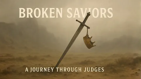 Cover art for the Broken Saviors sermon series