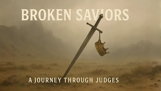 Cover art for the Broken Saviors sermon series