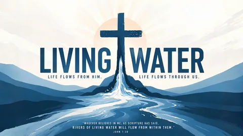 Cover art for the Living Water sermon series